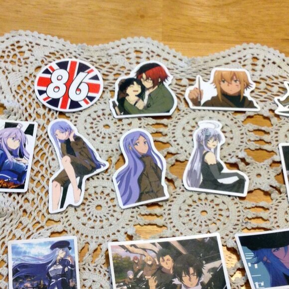 Science Fiction, Japanese, 86 EightySix Stickers - Picture 3 of 5
